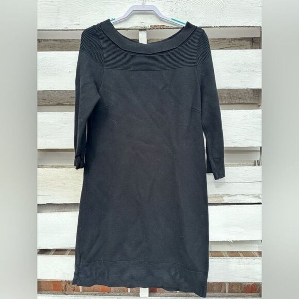 EUC WHBM Black Sweater Dress